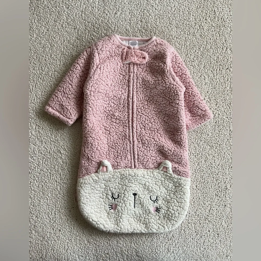 Chick Pea Pink Sherpa Sleep Sack